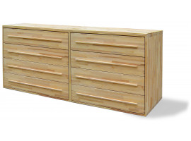 Ise Kommode, 4+4 skuffer